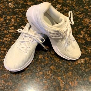 White air max sneakers!! Worn once..